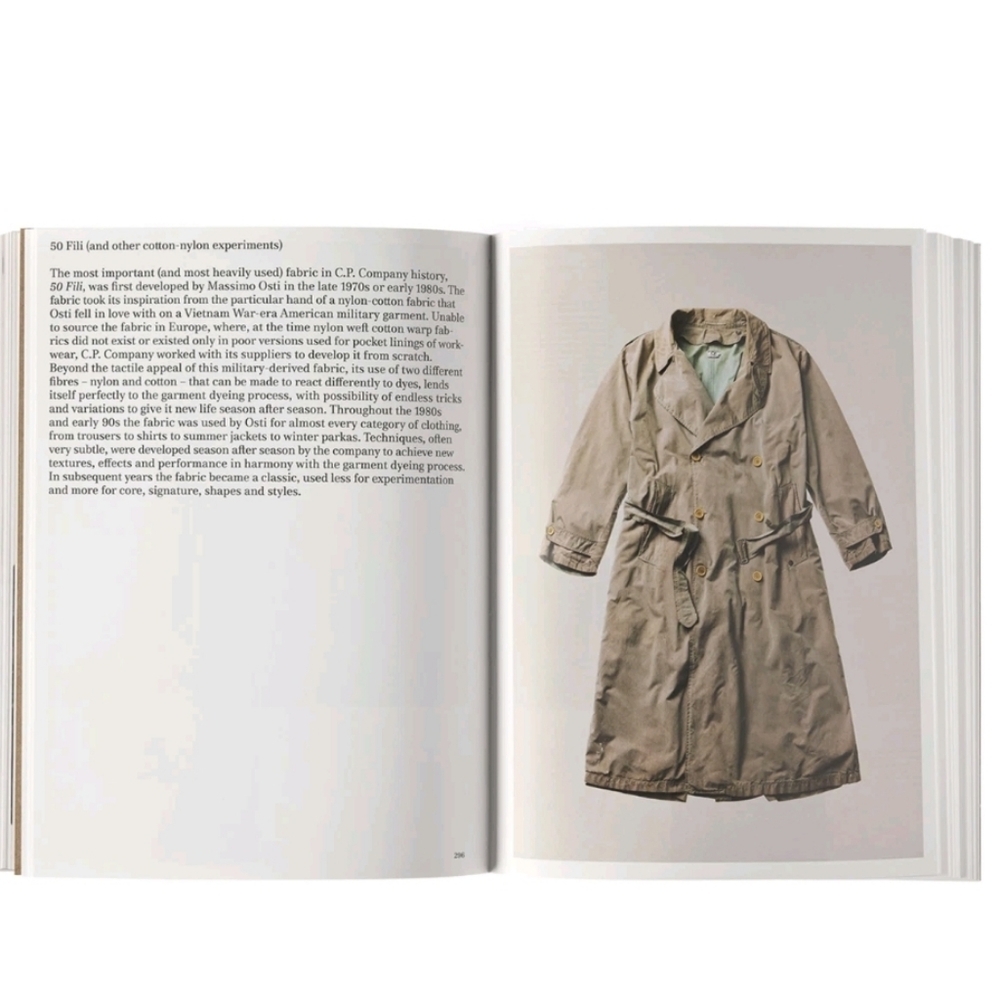 Ultra Rare Archive Massimo Osti C.P. Company 50 Fili Trench Coat Made in Italy